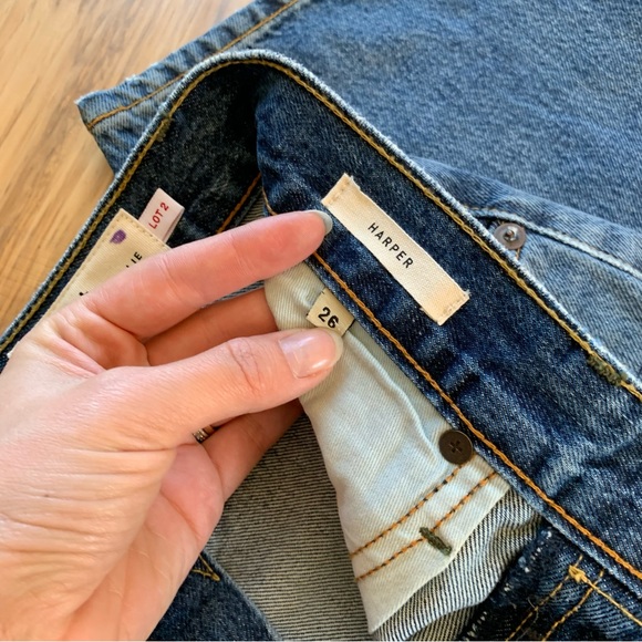 Imogene And Willie Jeans Harper Vidalia Mills Selvedge Button Fly Size 26 x 31 - Picture 6 of 13